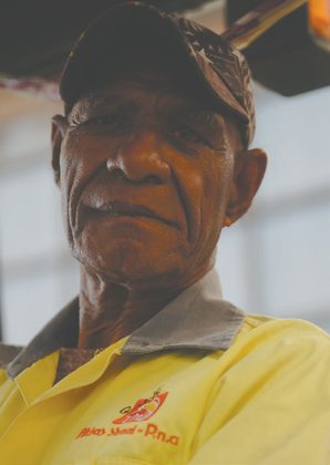 Atlas team member in work clothing